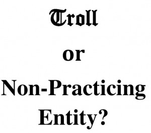 Patent Troll or NPE?
