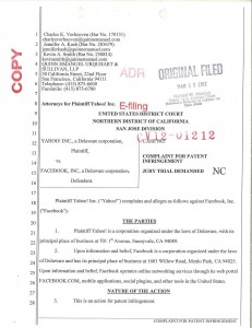 Patent Infringement Complaint